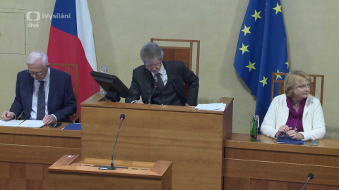 Záznam z jednání schůze Senátu PČR - 22. ledna