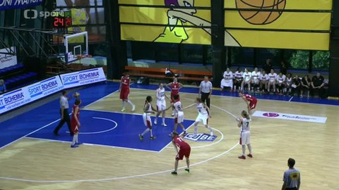 Basketbal - Přípravné utkání na ME v basketbalu žen 2013