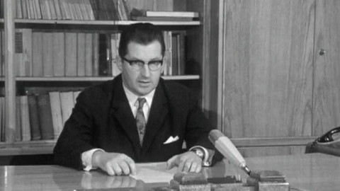 Příloha Televizních novin - Projev dr. L. Štrougala