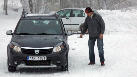 Stop - Jízda v zimě