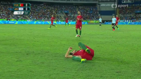 XXXI. letní olympijské hry 2016 Rio de Janeiro - Fotbal: Portugalsko - Argentina (muži)
