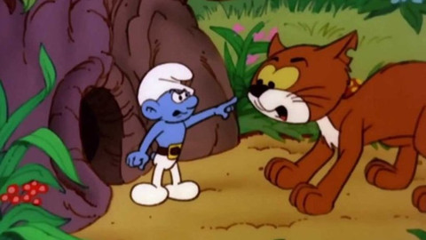 Šmoulové - Gargamelův obr/ Obluda z hradu Hašteřák