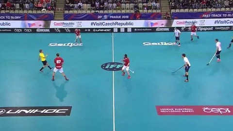 MS ve florbalu 2018 Česko - Japonsko - Kanada