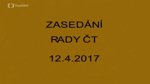 Jednání Rady České televize - 8. jednání Rady ČT v roce 2017