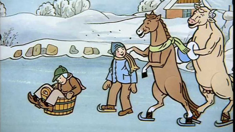 Říkadla Josefa Lady - Na klouzačce