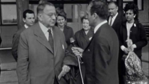 Příloha Televizních novin - Přílet Nobileho