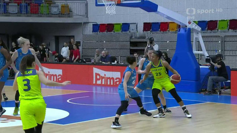 Evropská liga v basketbalu - ZVVZ USK Praha - Perfumerías Avenida