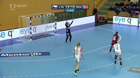Házená - Česko – Dánsko