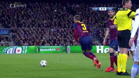 Liga mistrů UEFA - FC Barcelona - Manchester City