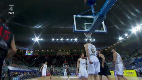 Evropská liga v basketbalu - Real Madrid - EA7 - Emporio Armani Milán