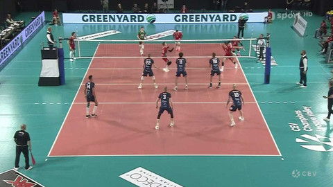 Liga mistrů ve volejbalu - Greenyard Maaseik - VK Lvi Praha