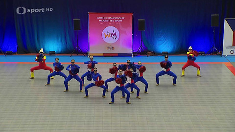 Mažoretkový sport - MS Ostrava