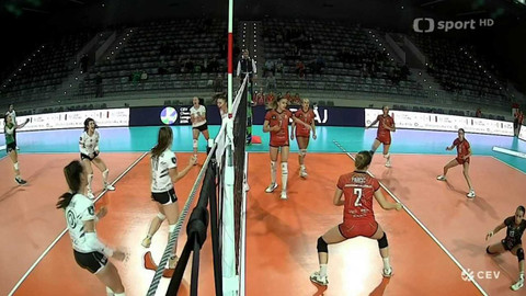 Liga mistrů ve volejbalu - VK Královo Pole - Mladost Zagreb