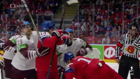 MS v ledním hokeji 2019 Slovensko - Česko - Lotyšsko