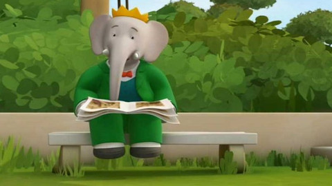 Babar a Baduova dobrodružství - 7/13 Nejlepší zpěvák Opičákova/Příliš mnoho bodlikung fu