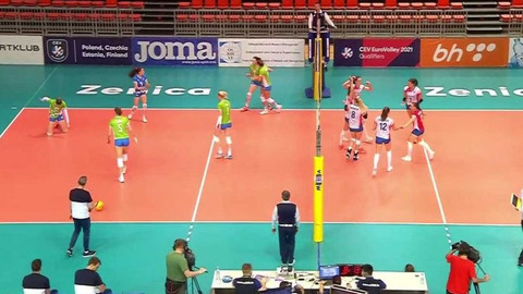 Volejbal - Slovinsko - Česko