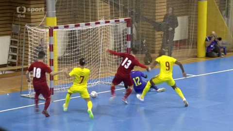 Futsal - Česko - Rumunsko