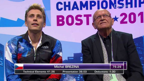 MS v krasobruslení 2016 - Muži: krátký program