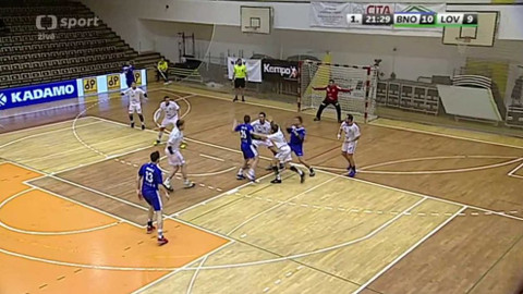 Házená - SKKP Handball Brno - HK FCC Město Lovosice
