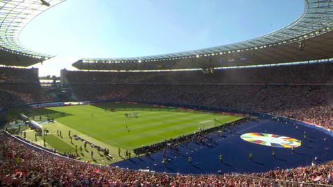 UEFA EURO 2024 Německo - Pohled shora: Španělsko – Chorvatsko