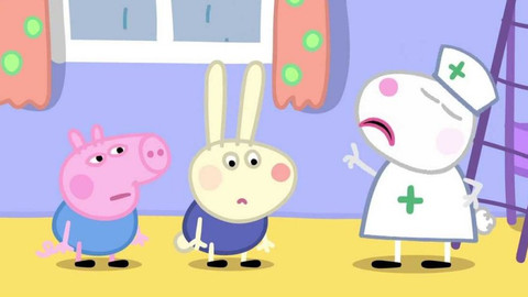 Prasátko Peppa - Králíček Ríša jde na návštěvu