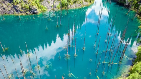 Poslední přírodní ráje - 6/6 Jezero Kaindy - klenot kazašských hor