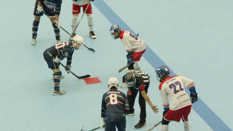 MS juniorů v hokejbalu 2025 Česko - Česko White U16 - USA U16