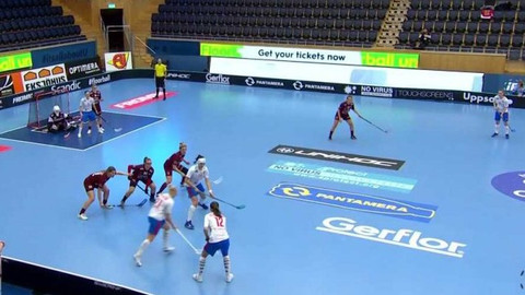 MS ve florbalu žen 2021 Švédsko - Lotyšsko - Česko