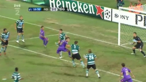 Liga mistrů UEFA - ACF Fiorentina - Sporting Lisabon