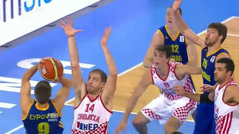 ME v basketbalu 2013 Slovinsko - Chorvatsko - Ukrajina