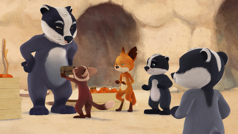 Pan Jezevec a paní Liška - 16/52 Martisova krabička