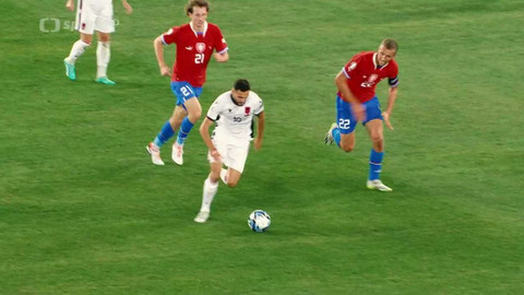 Studio fotbal - Albánie - Česko