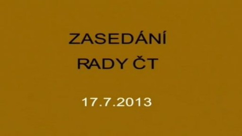 Jednání Rady České televize - 13. jednání Rady ČT v roce 2013