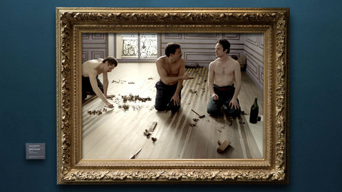 Úsměvná galerie - 1/3 Gustave Caillebotte – Parketáři