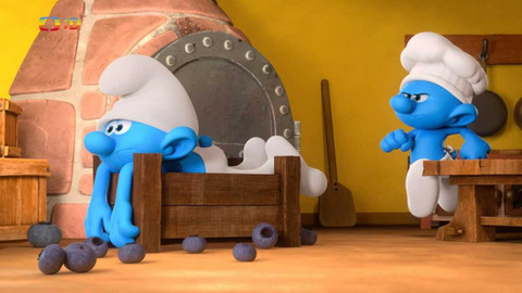 Šmoulové 3D - 22/52 Kuchyňský Nešika