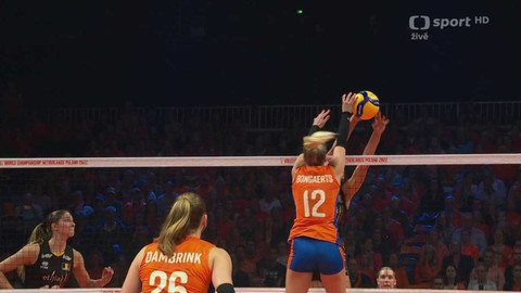 MS ve volejbalu žen 2022 Nizozemsko, Polsko - Nizozemsko - Belgie