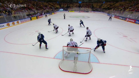 MS v ledním hokeji 2018 Dánsko - USA - Lotyšsko