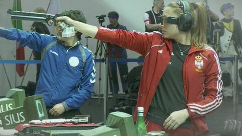 Sportovní střelba a lukostřelba - ME ve střelbě ze vzduchových zbraní 2011 Itálie