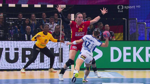 MS v házené žen 2025 - Island - Černá Hora