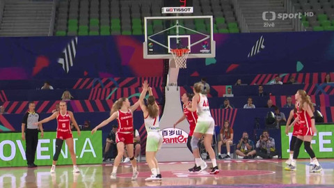 Mistrovství Evropy v basketbalu žen 2023 - Maďarsko - Česko