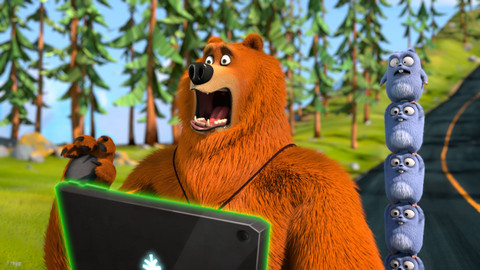 Méďa a lumíci - Virtuální realita