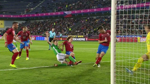 Fotbal - Česko - Severní Irsko