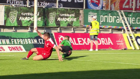 Fotbal - 1. FK Příbram - FC Zbrojovka Brno