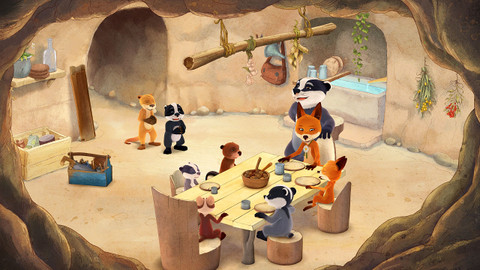 Pan Jezevec a paní Liška - 25/52 Večer s kamarády