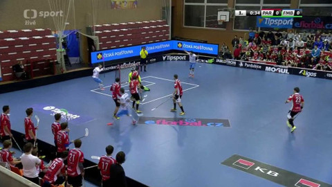 Livesport Superliga - Sokol Pardubice - Technology Florbal MB
