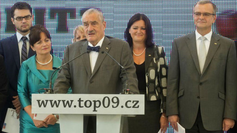 Mimořádné pořady ČT24 - Volební sněm TOP 09