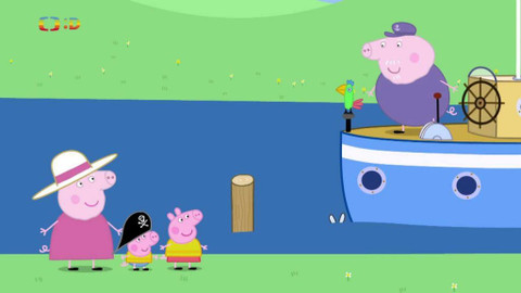 Prasátko Peppa - Doky dědy Králíka