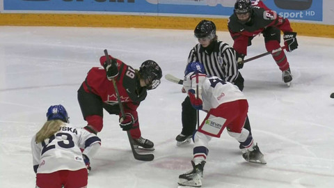 Euro Hockey Tour žen - Kanada - Česko