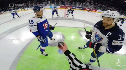 MS v ledním hokeji 2018 Dánsko - Slovensko - Francie