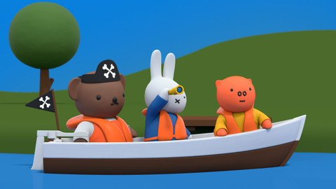Miffy a její dobrodružství - 57/78 Miffy pirátkou